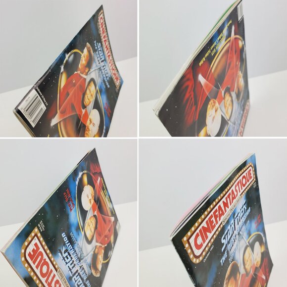 Cinefantastique Magazine Oct. 1993 Star Trek Next Generation Nine John Carpenter - Picture 7 of 8